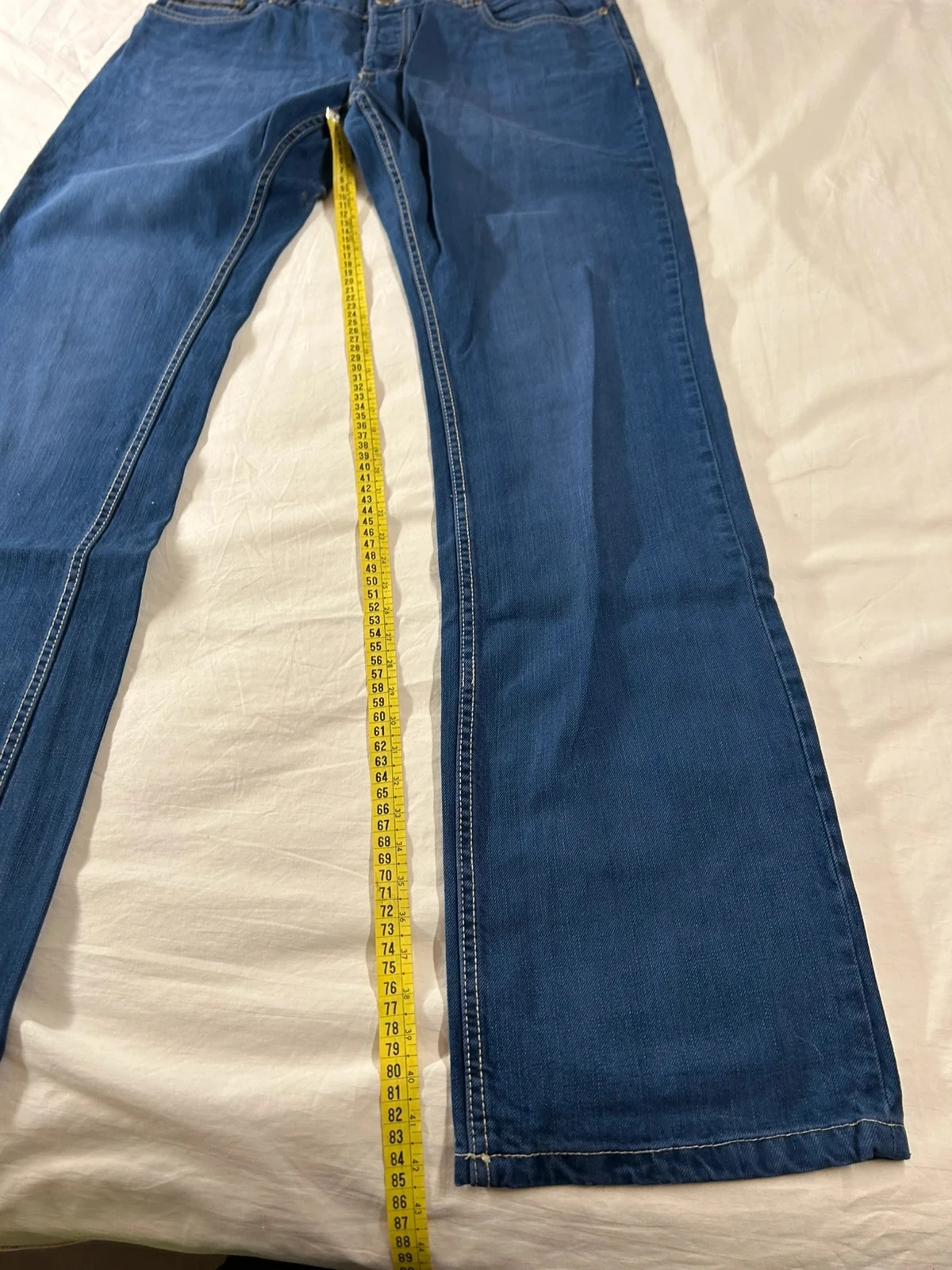 Rechte jeans in marineblauw Jules vintage werkkleding – photo 6
